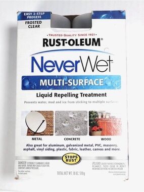 Rust-Oleum Never Wet Multi-Surface Liquid Repelling Treatment Clear 18oz Cans Ne